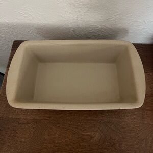 Pampered Chef Stoneware Loaf Pan